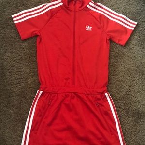 Adidas Red Dress